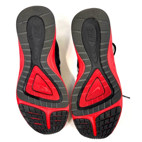 Nike Men's Dual Fusion Run 3 Black Metallic Silver Sneakers 9.5 - Picture 7 of 9